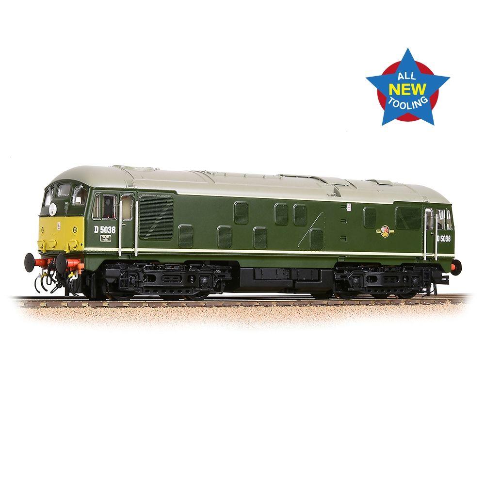 Bachmann Europe plc - Class 24/0 D5036 Disc Headcode BR Green (Small ...